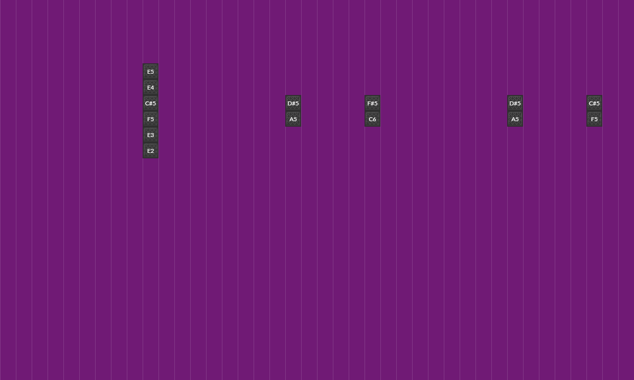 Note E UPDATED ver. | Note Block World